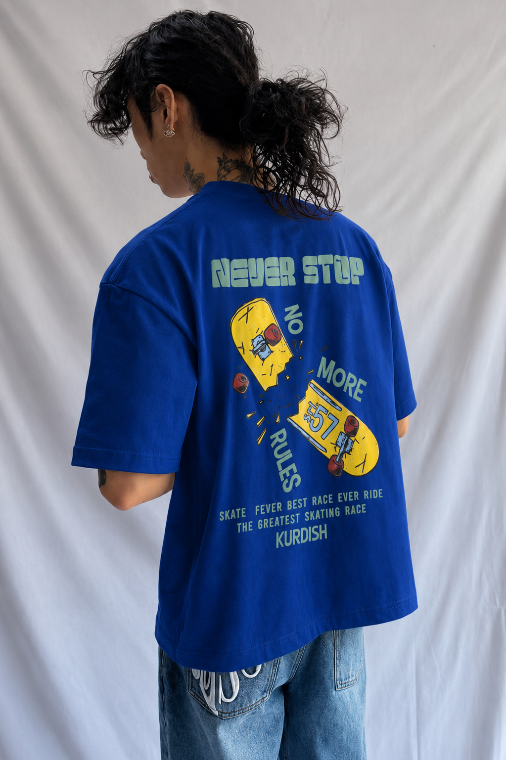 Oversized Skate Unisex T-shirt